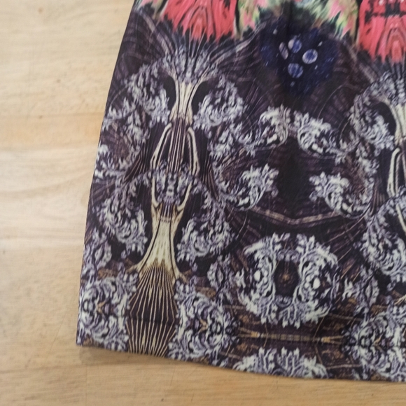 Lulu’s Rococo Supernova Fuchsia Mirror Print Dress Sz S  Small Kaleidoscope - Picture 5 of 16